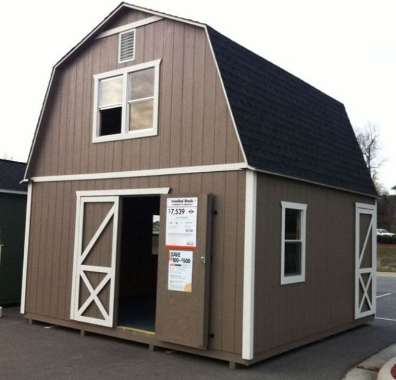 Image of: Home Depot Tuff Shed Clearance
