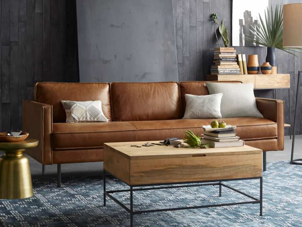 Image of: Small Square West Elm Coffee Table