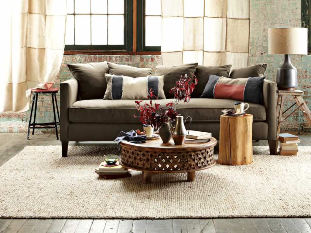 Image of: Small West Elm Coffee Table