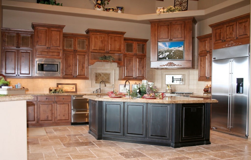 Image of: Unfinished Kitchen Cabinets Lowes