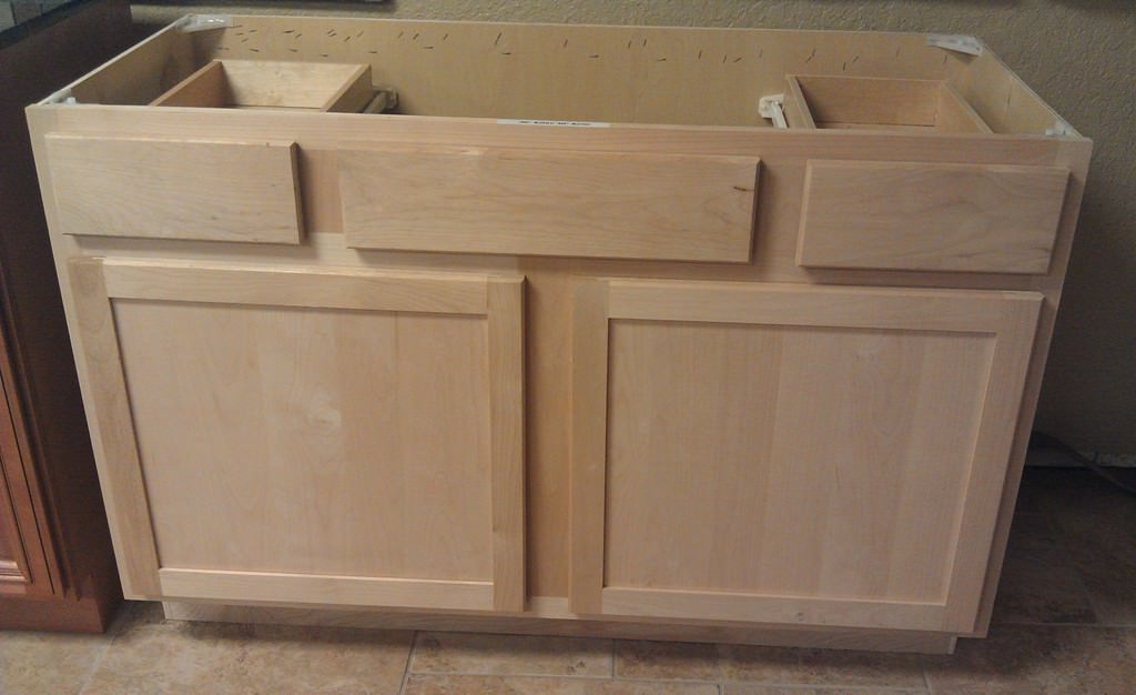 Image of: Unfinished Kitchen Cabinets Online