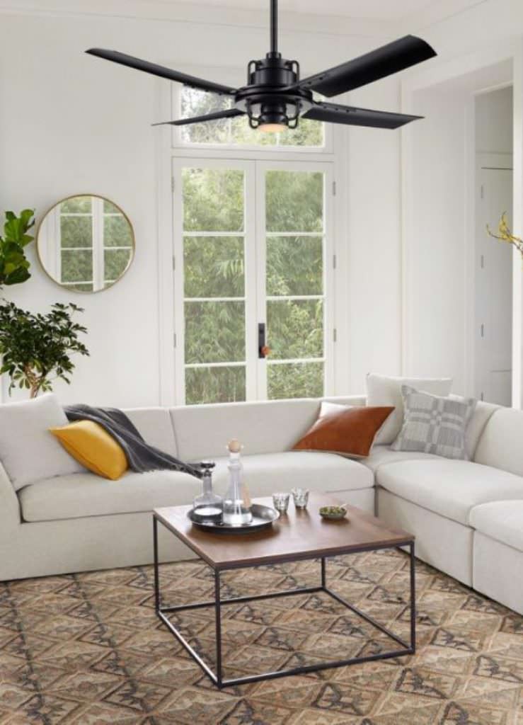 Image of: Hunter Fan Light For Living Room Style