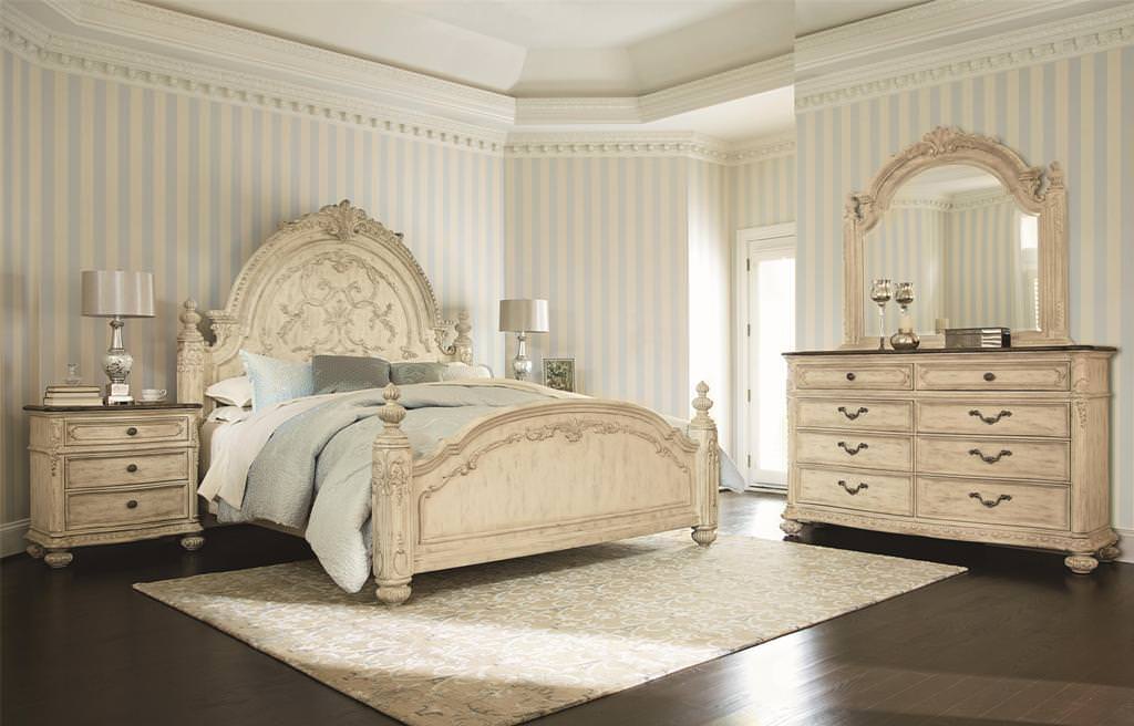 Image of: Jessica Mcclintock Furniture Bedroom Set Style