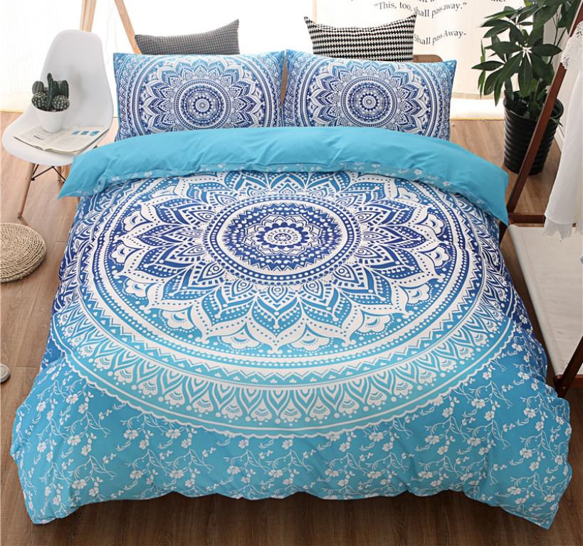 Image of: Turquoise Paisley Bedding