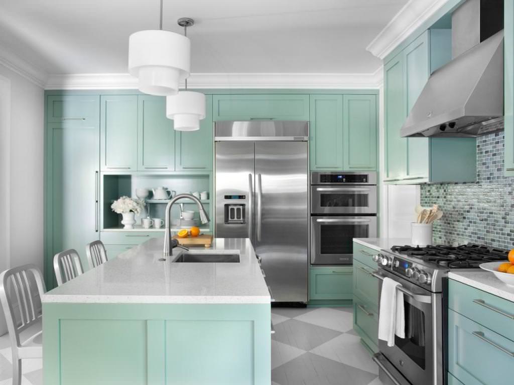 Image of: kitchen cabinet colors