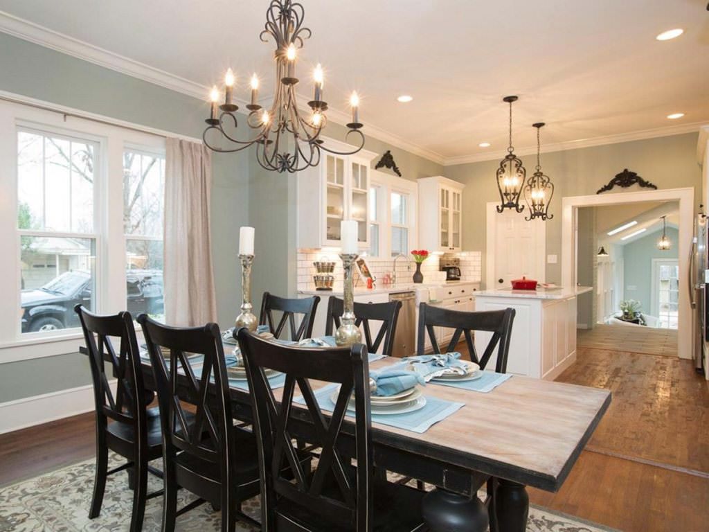 Image of: kitchen chandelier lowes