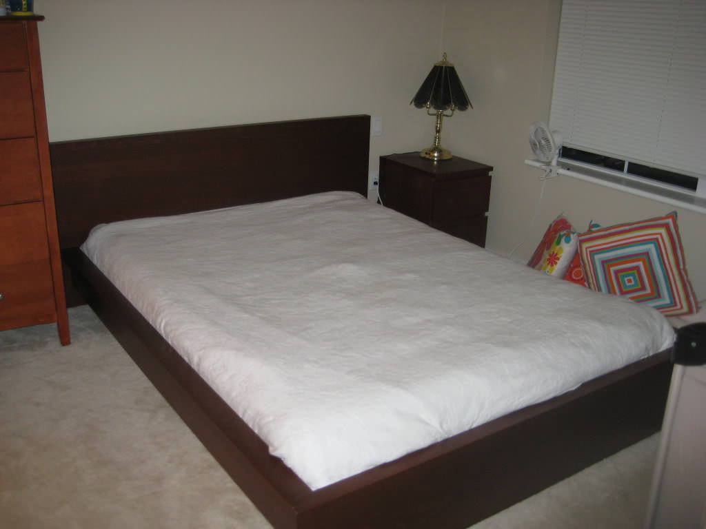 Image of: malm bed frame design
