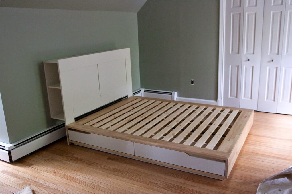 Image of: malm bed frame low