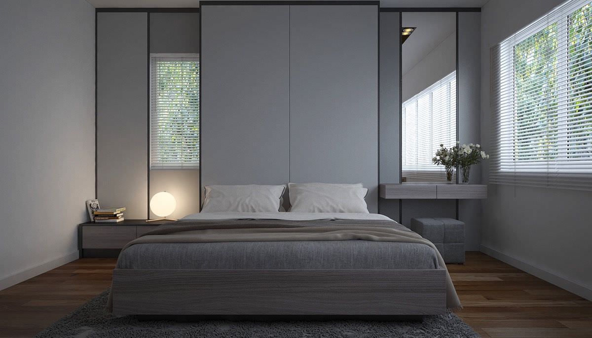 Image of: minimalist bedrooms style