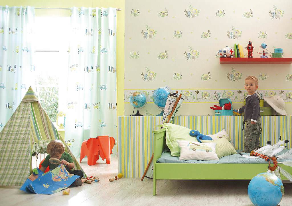Image of: children curtains and drapes