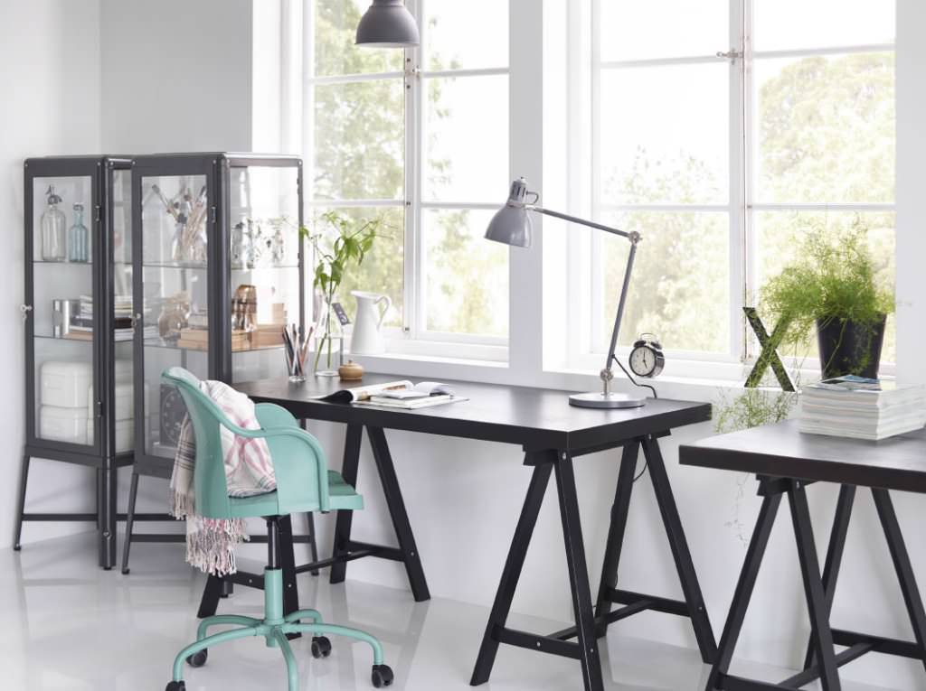 Image of: ikea home office furniture