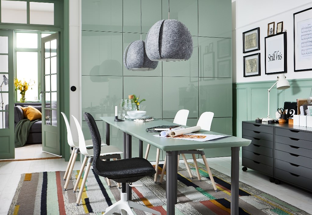 Image of: ikea office furniture design
