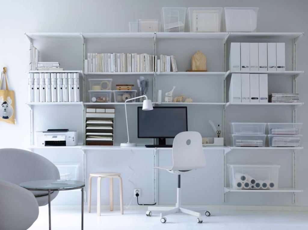 Image of: ikea office storage