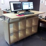 ikea standing desk hack design