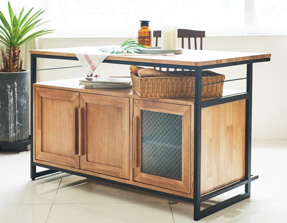 Image of: industrial kitchen island for sale