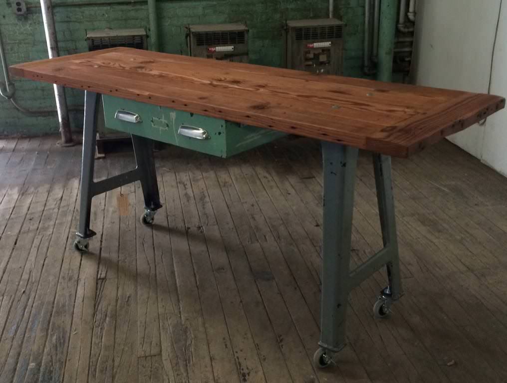 Image of: industrial kitchen island