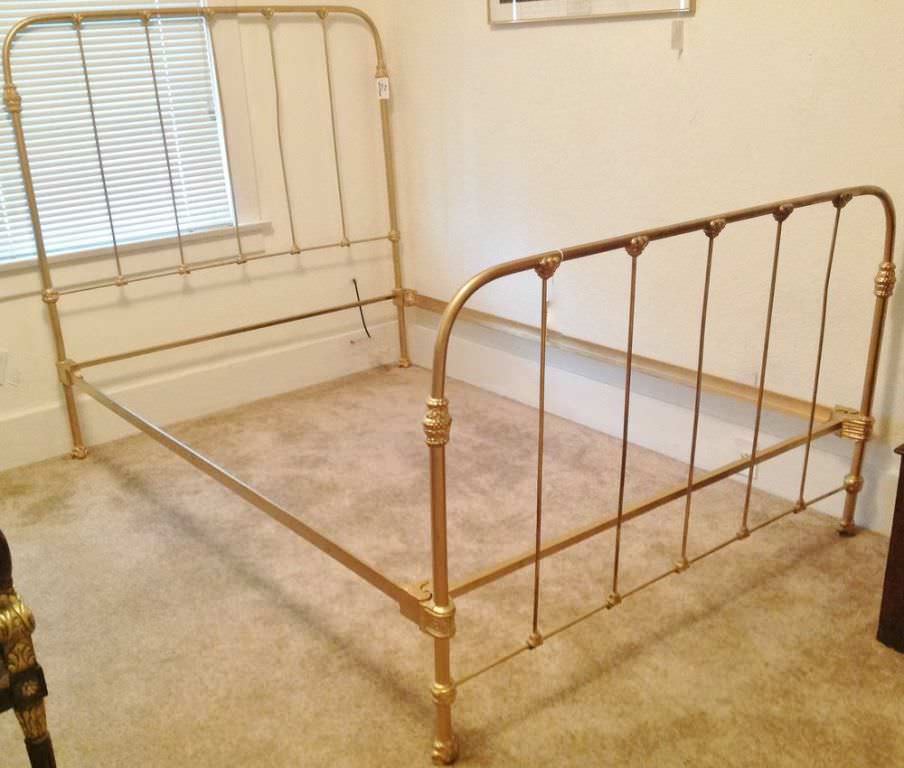 Image of: iron bed frame for sale
