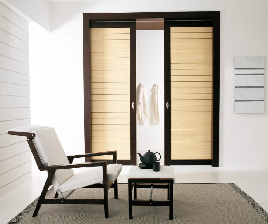 Image of: modern bifold closet doors
