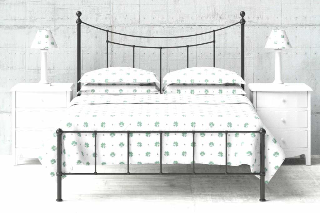 Image of: queen iron bed frames