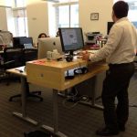 standing table ikea for office