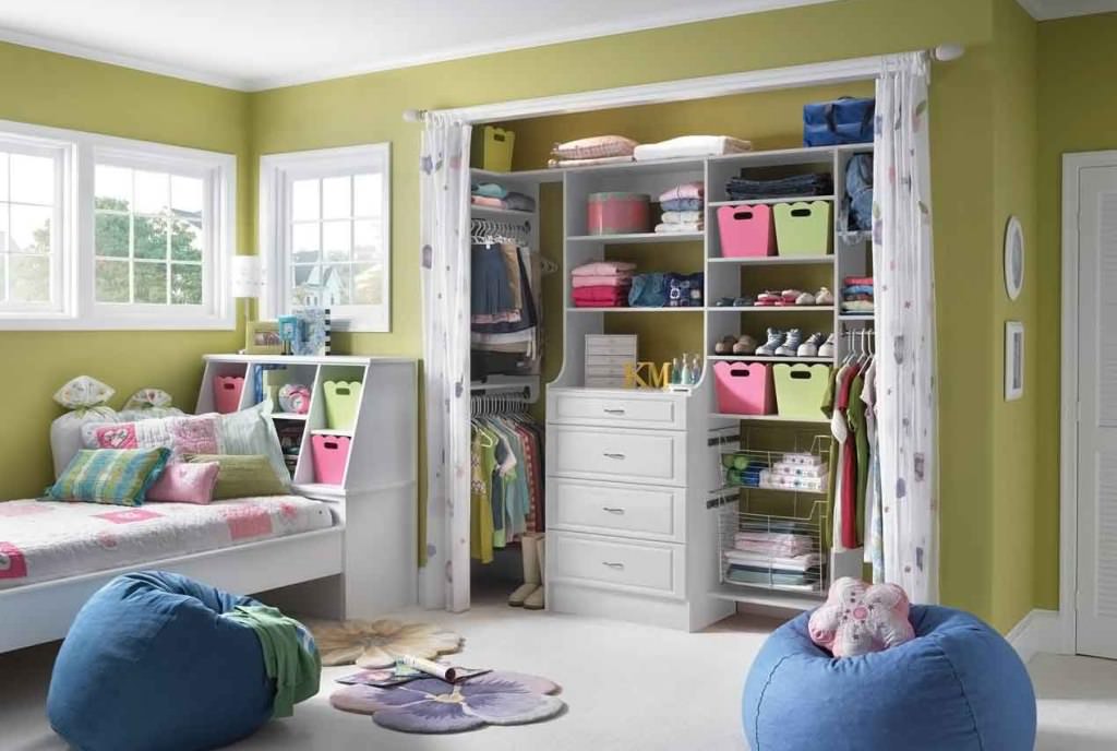 Image of: toddler closet organizer