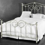wrought iron bed frame queen