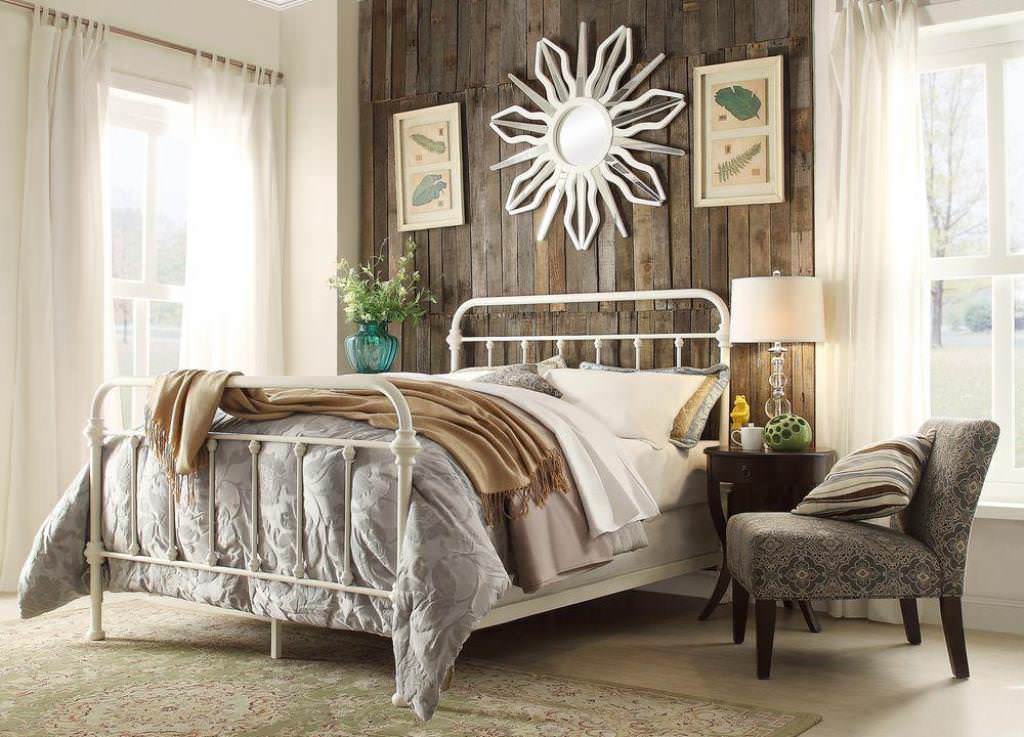 Image of: wrought iron bed frames king