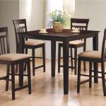 4 piece counter height dining set