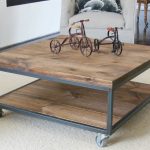coffee table with wheels idea