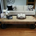 coffee table with wheels plans
