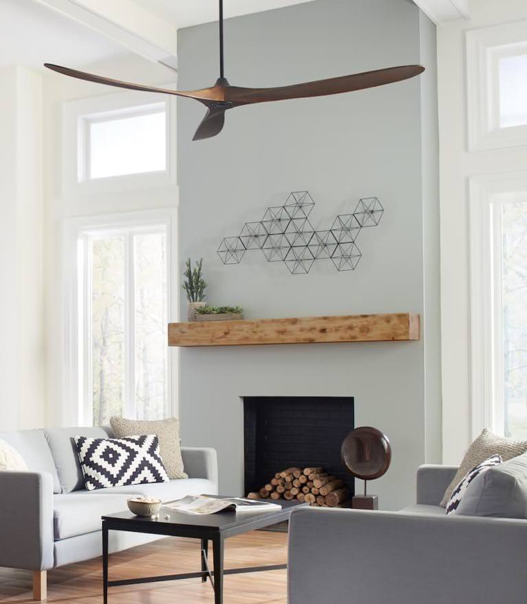 Image of: contemporary ceiling fans without lights