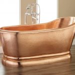 copper bathtub