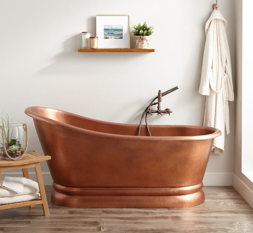 Image of: copper bathtubs pros and cons