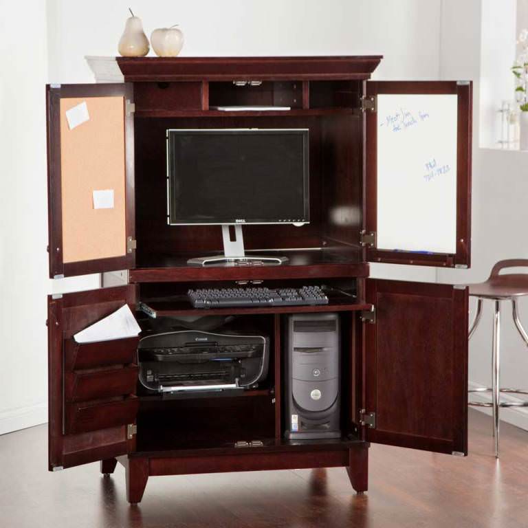 Image of: corner cabinet furniture