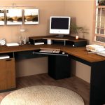 corner computer desks for small spaces