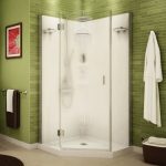 corner shower kits design