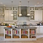 cream kitchen cabinets with glaze