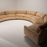 curved leather sectional sofa
