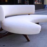 curved loveseat settee