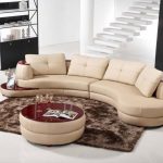 curved sofas and loveseats