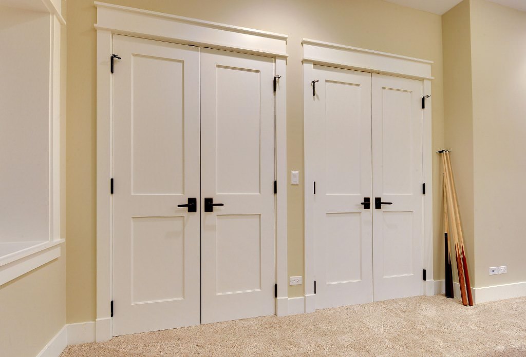 Image of: custom basement doors