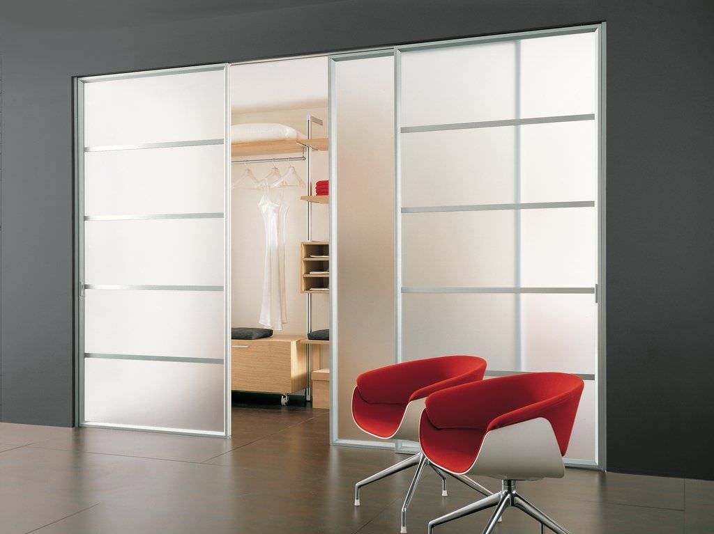 Image of: custom size sliding closet doors