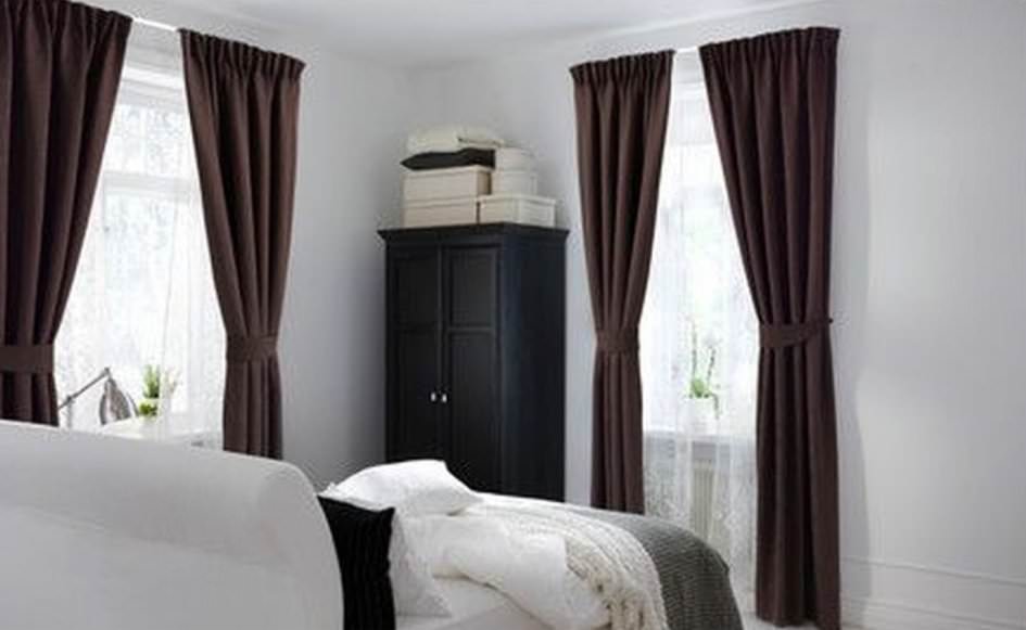 Image of: ikea blackout curtains