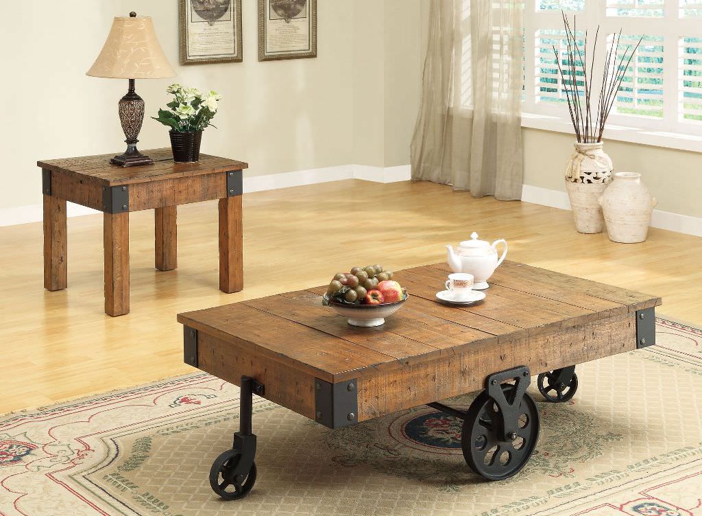 Image of: ikea coffee table with wheels