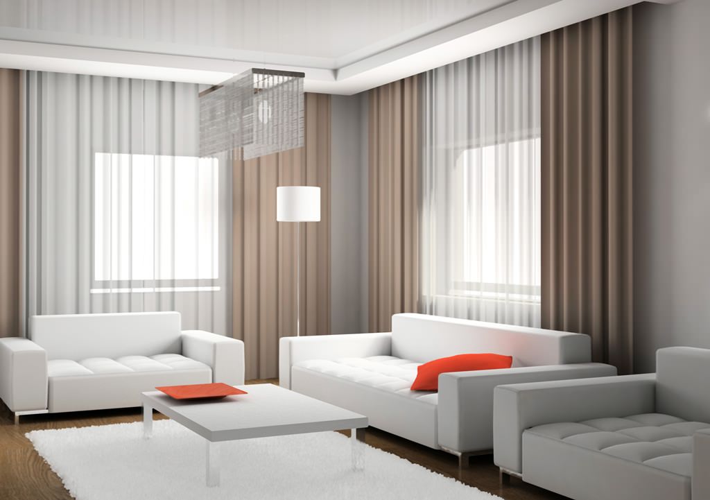 Image of: modern curtains