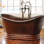 outdoor copper tub