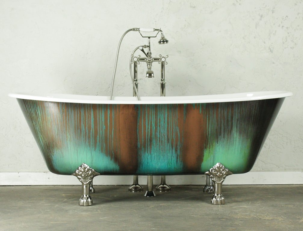 Image of: sinkology copper bathtubs for sale