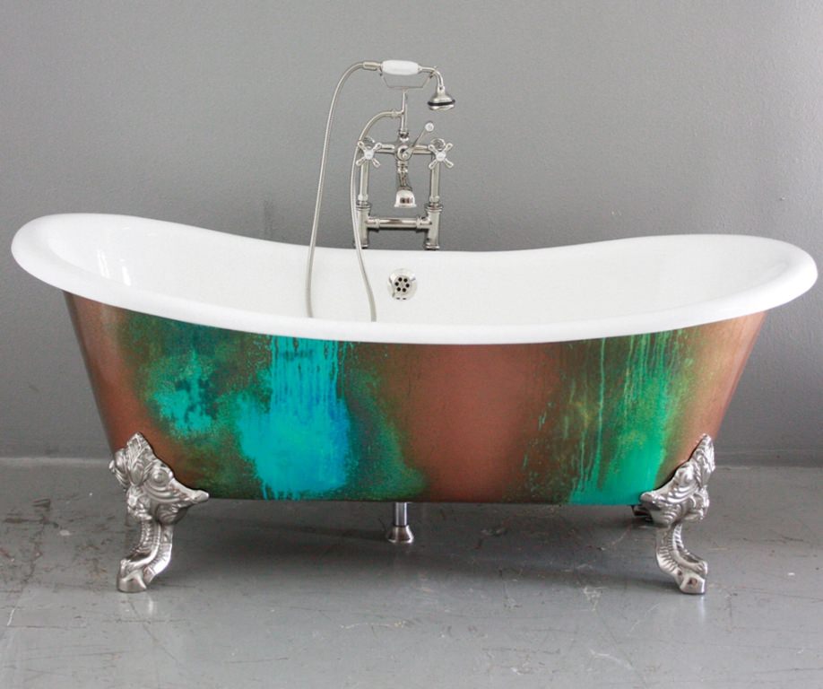 Image of: sinkology copper bathtubs