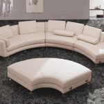 small curved sectional sofa