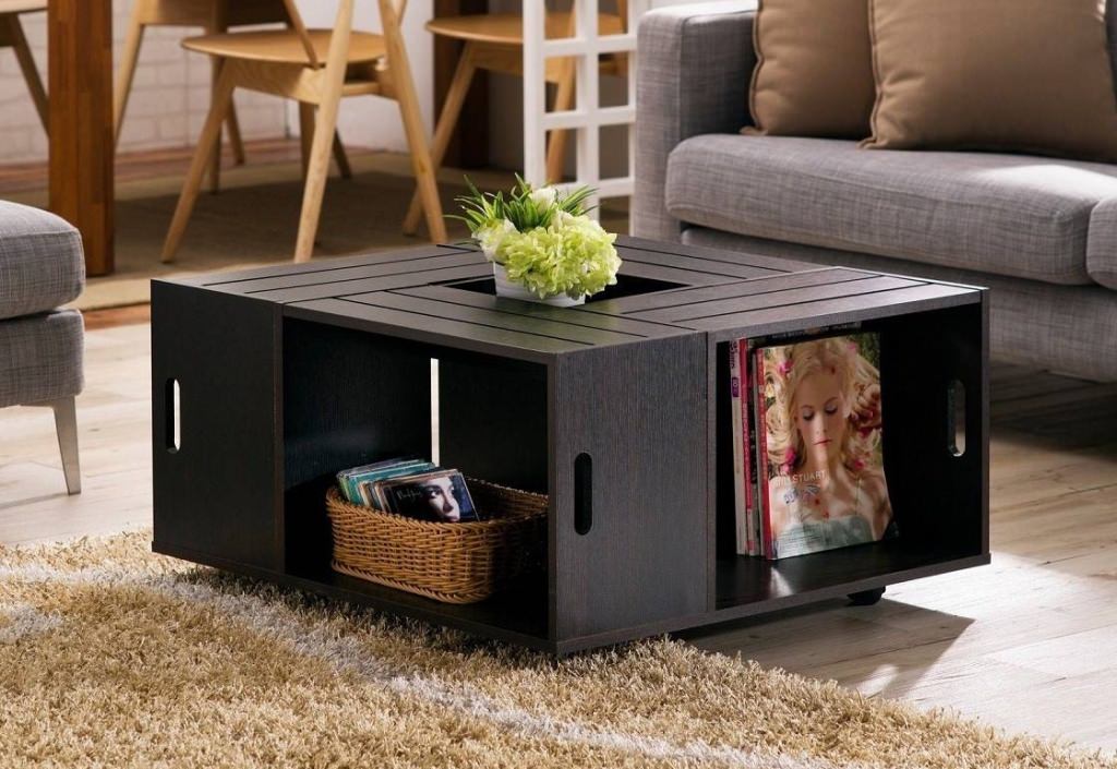 Image of: unique coffee tables with storage